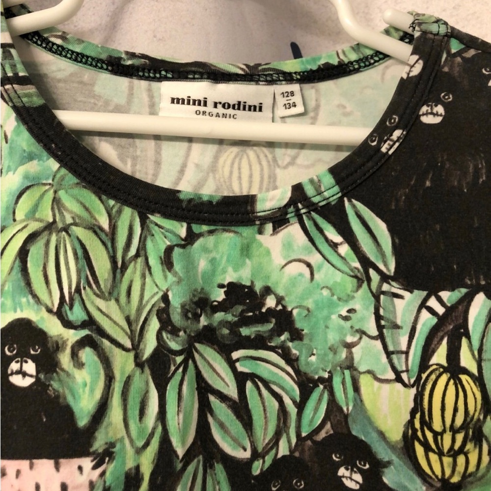 Mini Rodini Jungle Print Dress -128/134 - Picture 3 of 8